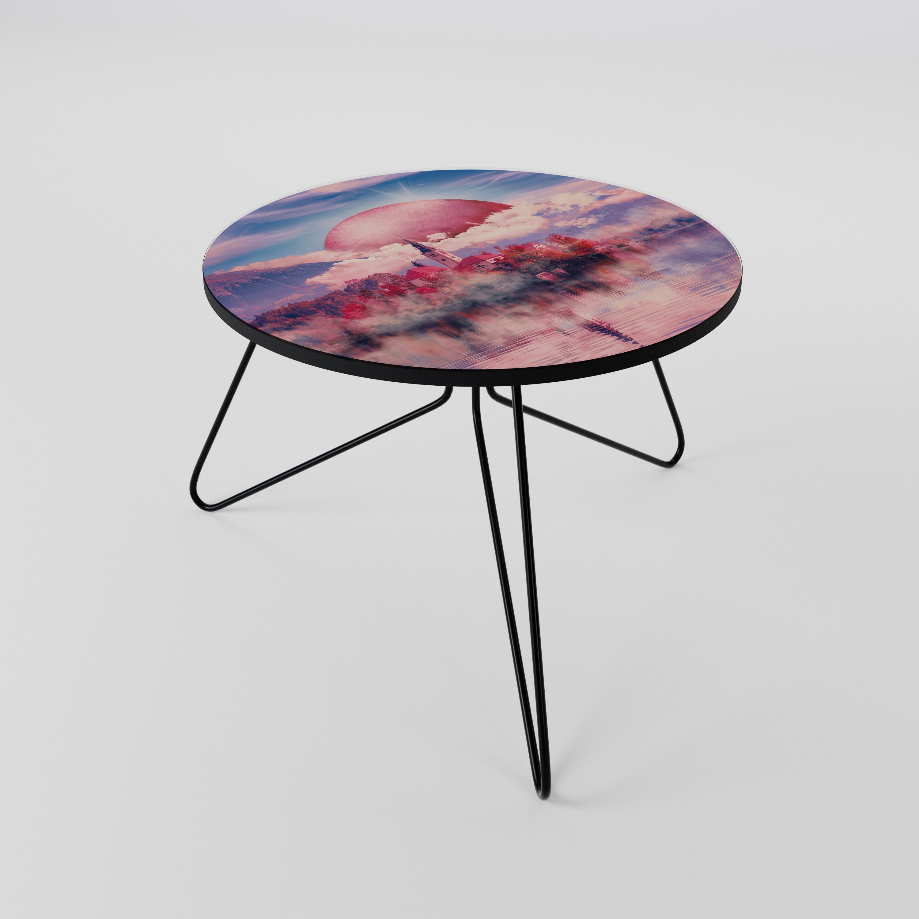 MARS OVER THE BLED LAKE Mesa de Centro 60