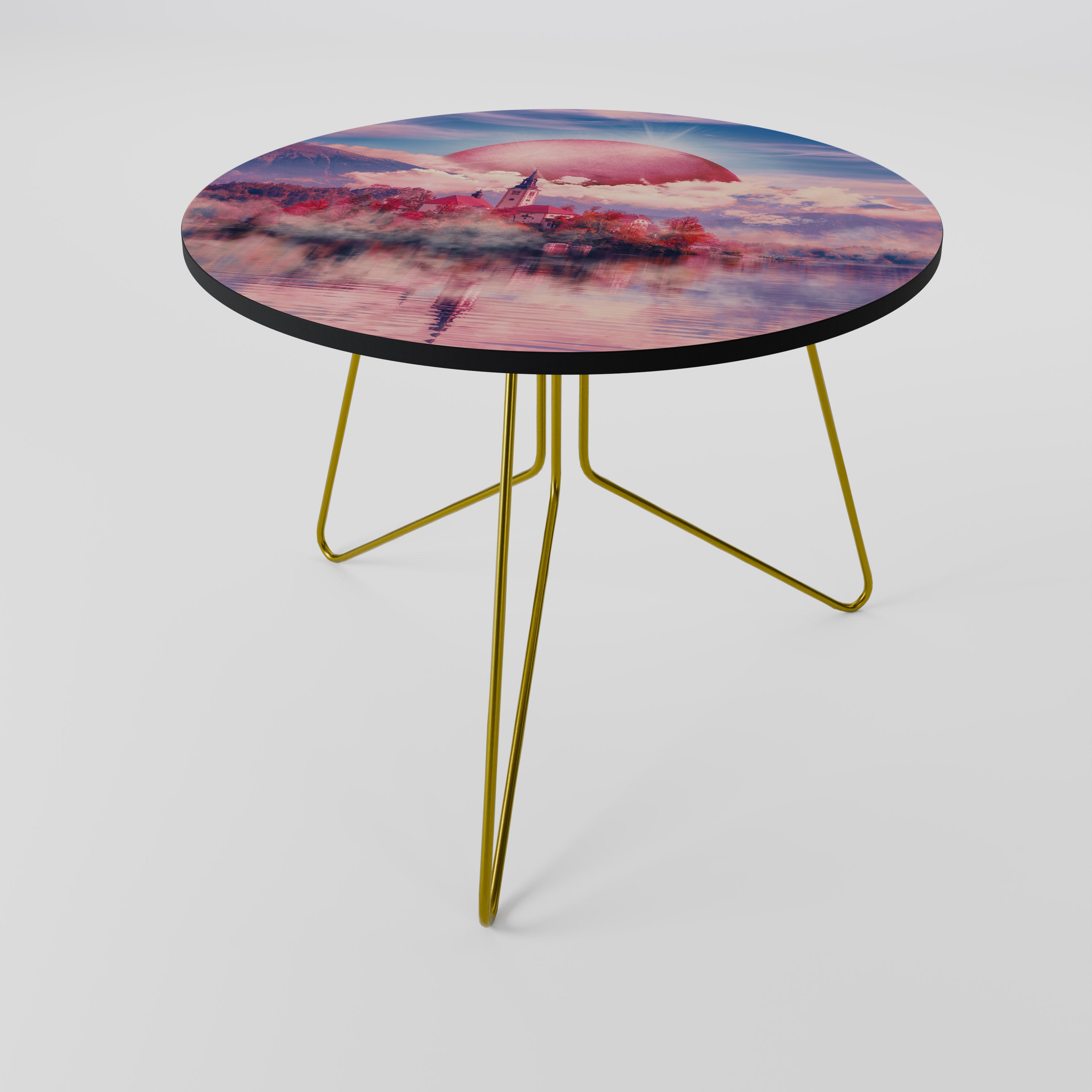 MARS OVER THE BLED LAKE Coffee Table