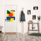 SUNSET FORMATION Peel and Stick Vertical Poster