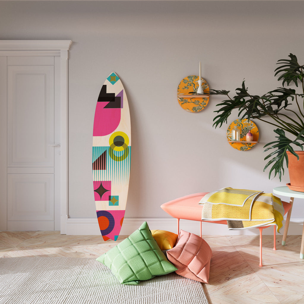 FORM VARIETY Painel Decorativo Prancha de Surf