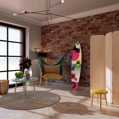 FORM VARIETY Painel Decorativo Prancha de Surf