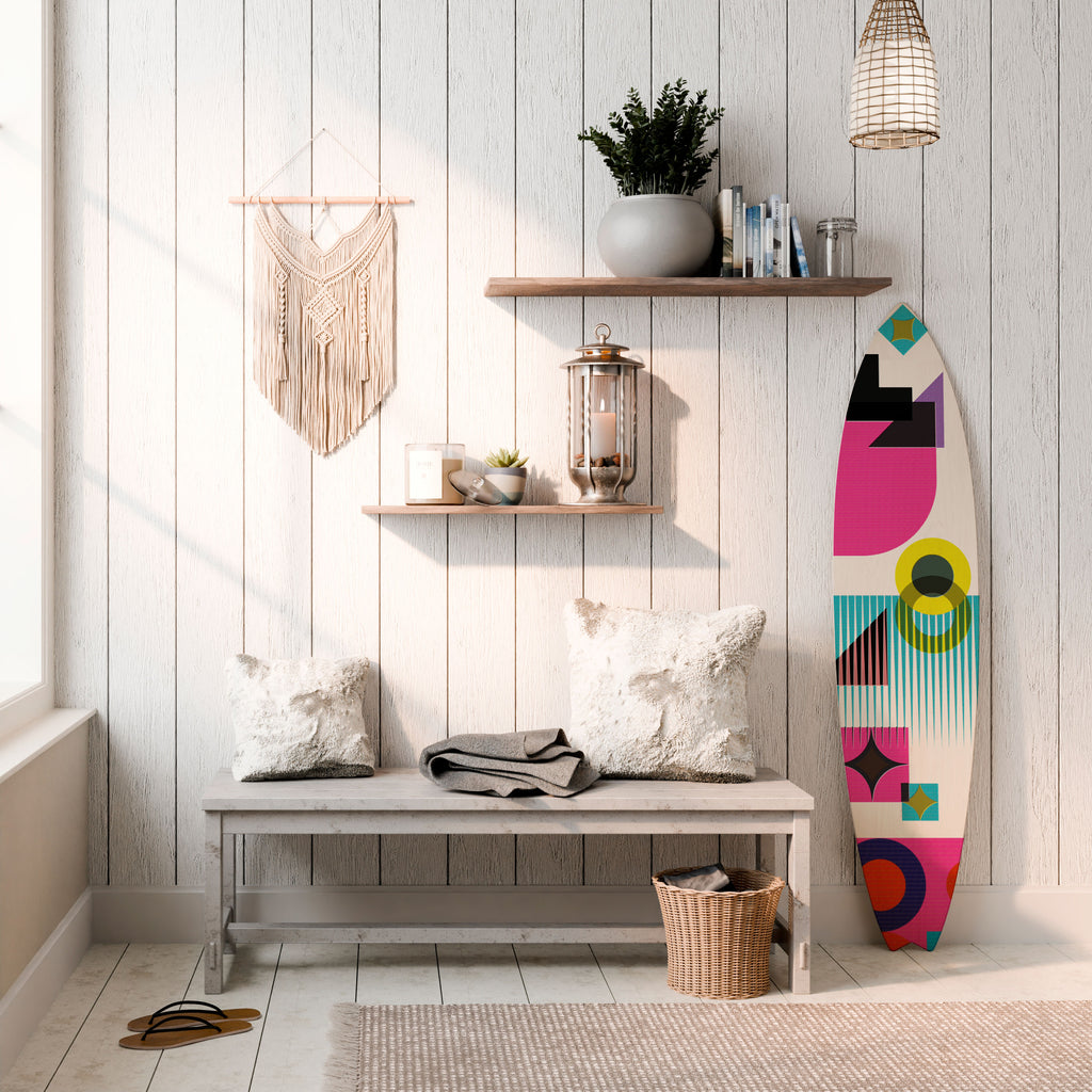 FORM VARIETY Painel Decorativo Prancha de Surf