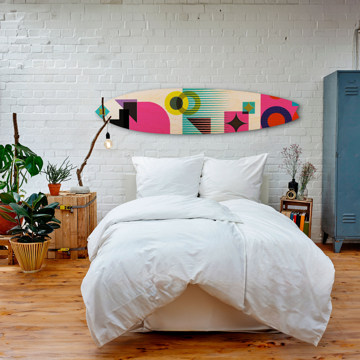 FORM VARIETY Painel Decorativo Prancha de Surf