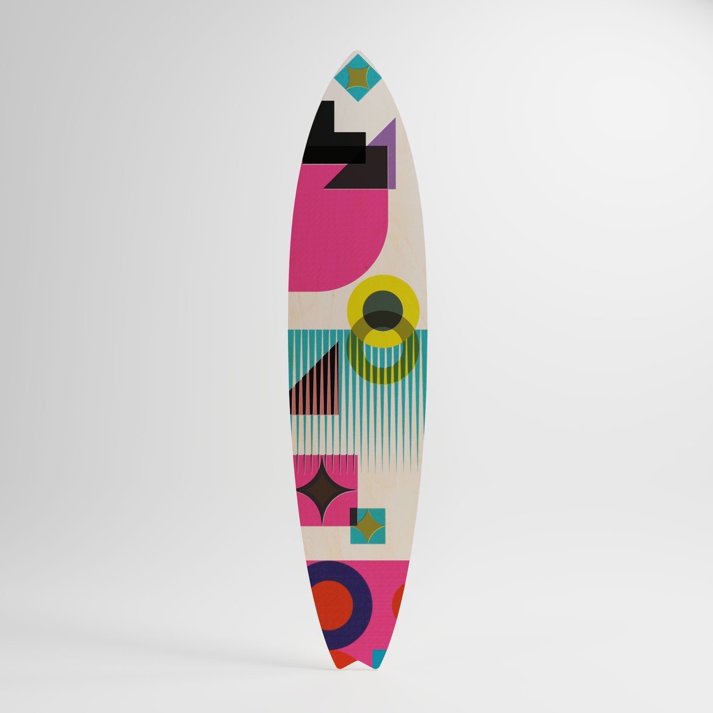 FORM VARIETY Painel Decorativo Prancha de Surf