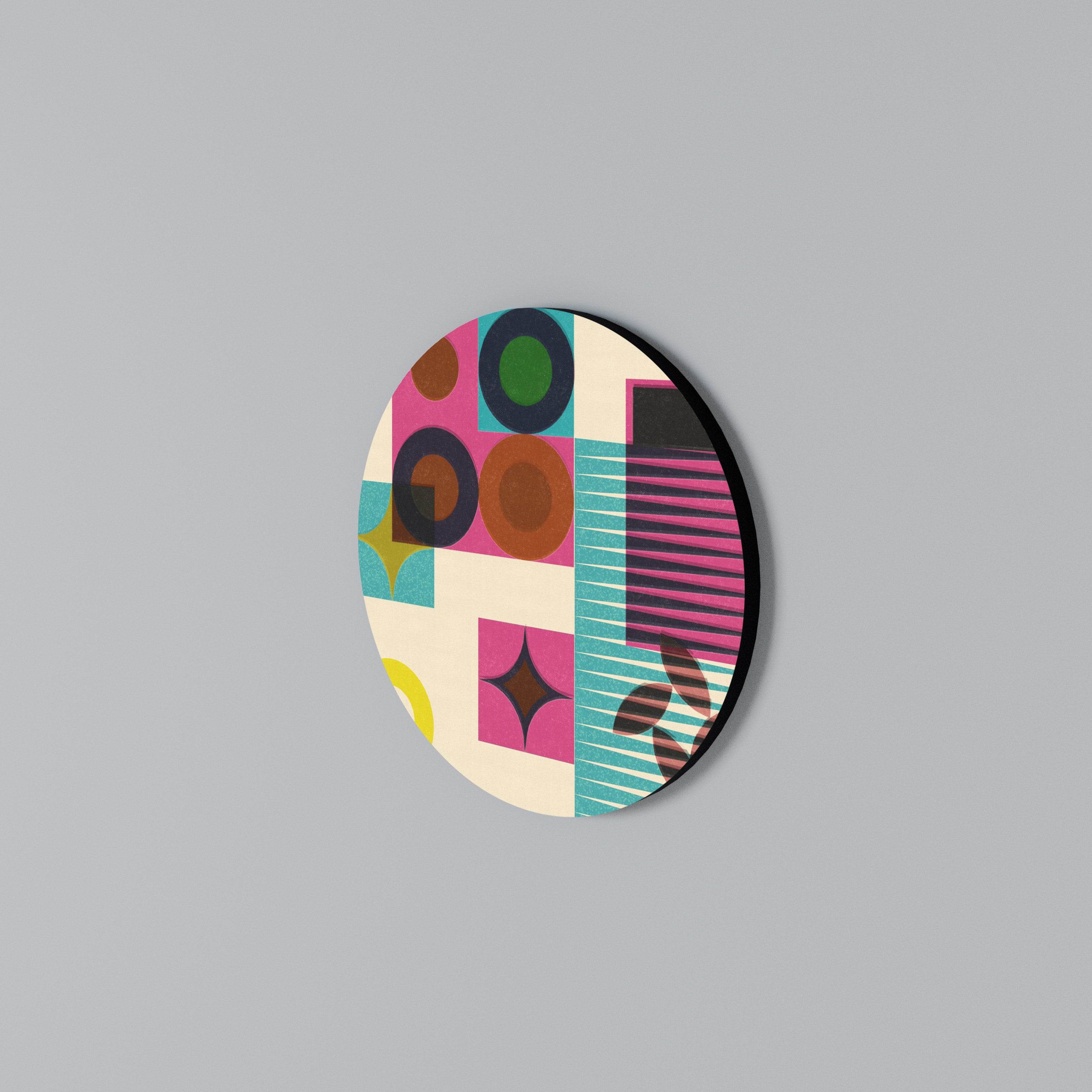 FORM VARIETY Arte de Parede Redonda