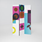 FORM VARIETY Biombo Decorativo de 3 Painéis