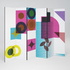 FORM VARIETY Biombo Decorativo de 6 Painéis