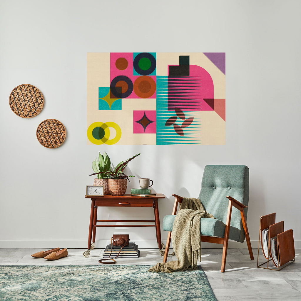 FORM VARIETY Peel and Stick Horizontal Poster