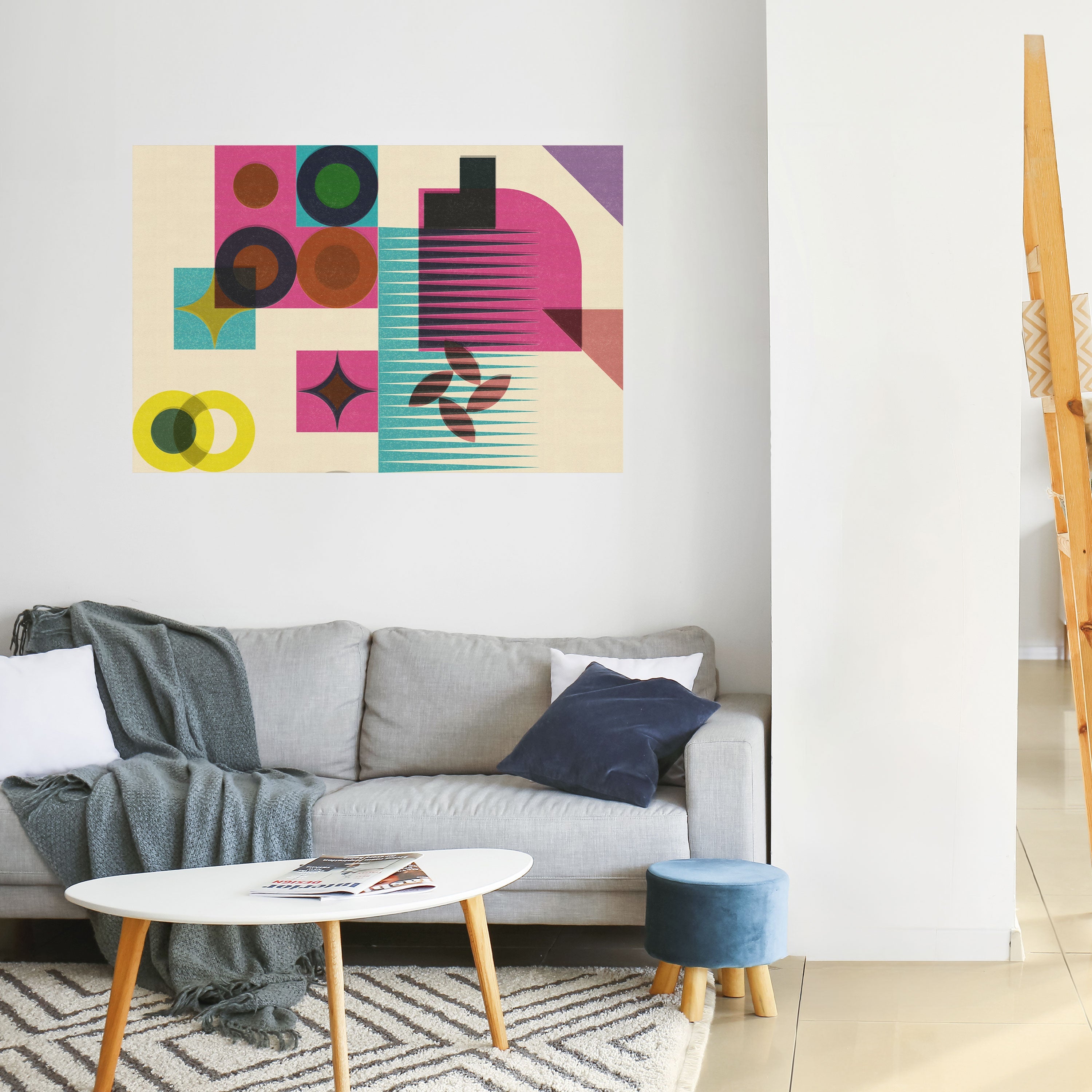 FORM VARIETY Peel and Stick Horizontal Poster