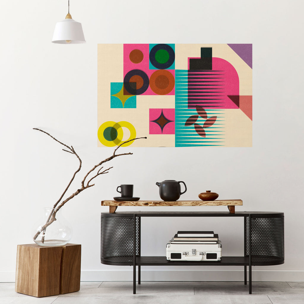 FORM VARIETY Peel and Stick Horizontal Poster