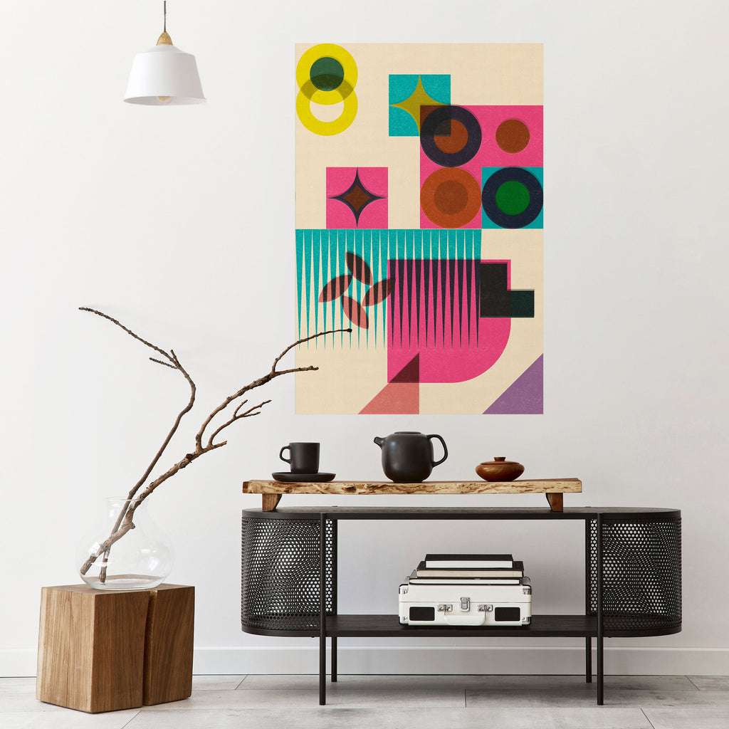 FORM VARIETY Poster Vertical Autocolante