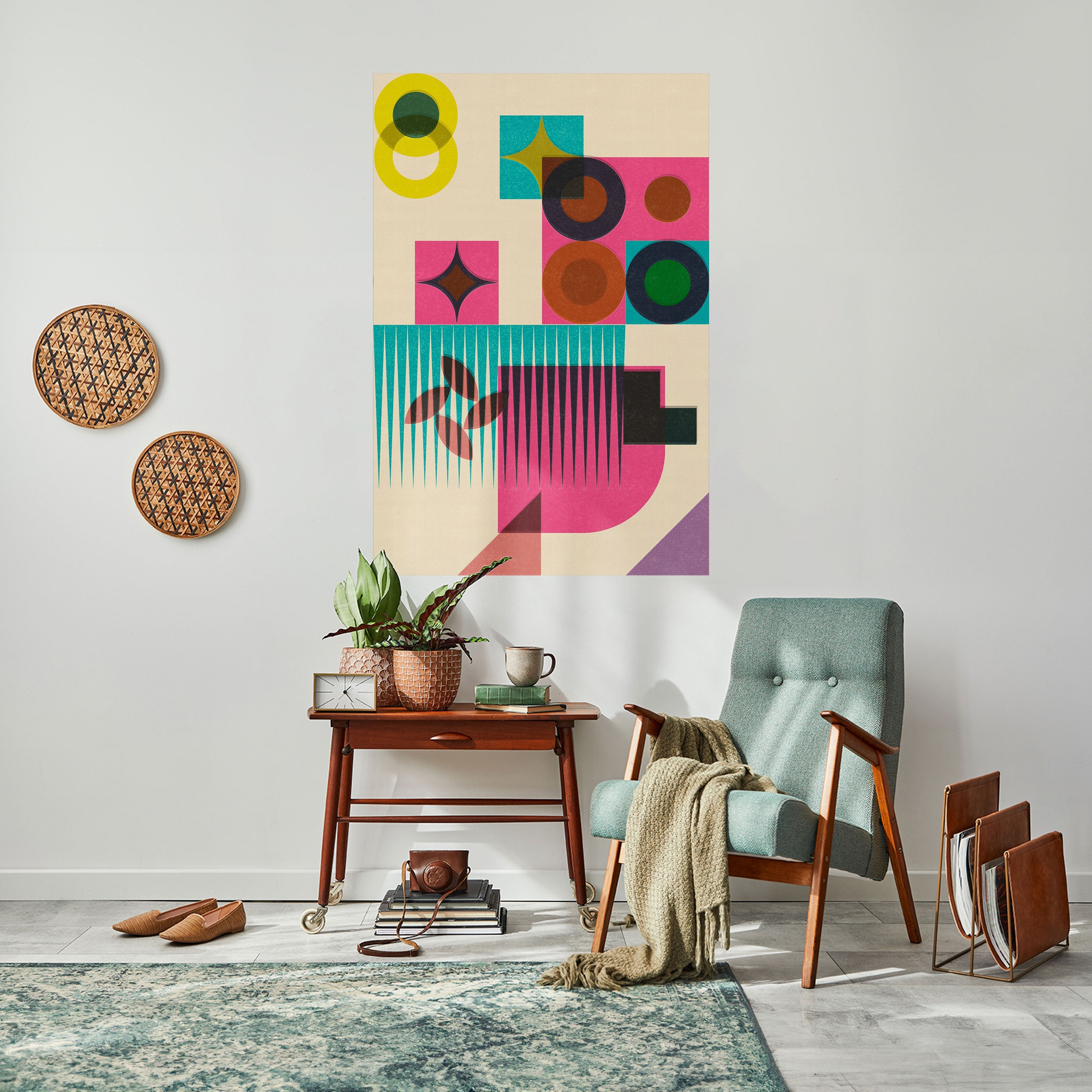 FORM VARIETY Poster Vertical Autocolante