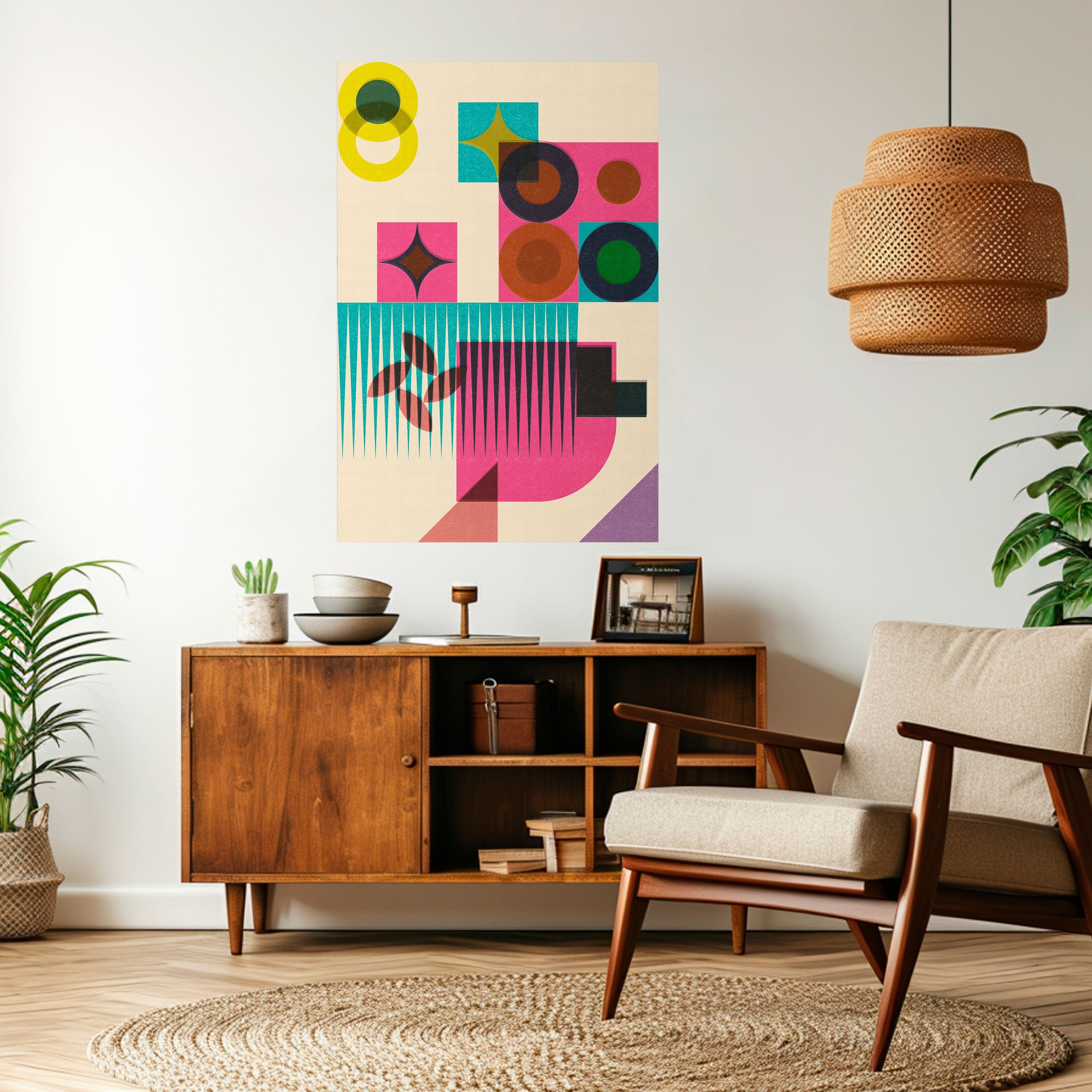 FORM VARIETY Poster Vertical Autocolante