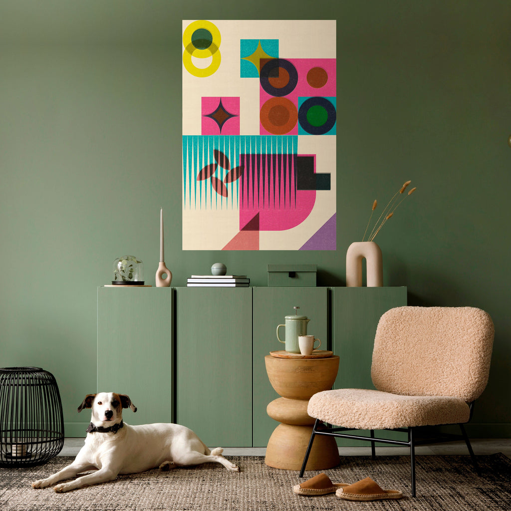 FORM VARIETY Poster Vertical Autocolante