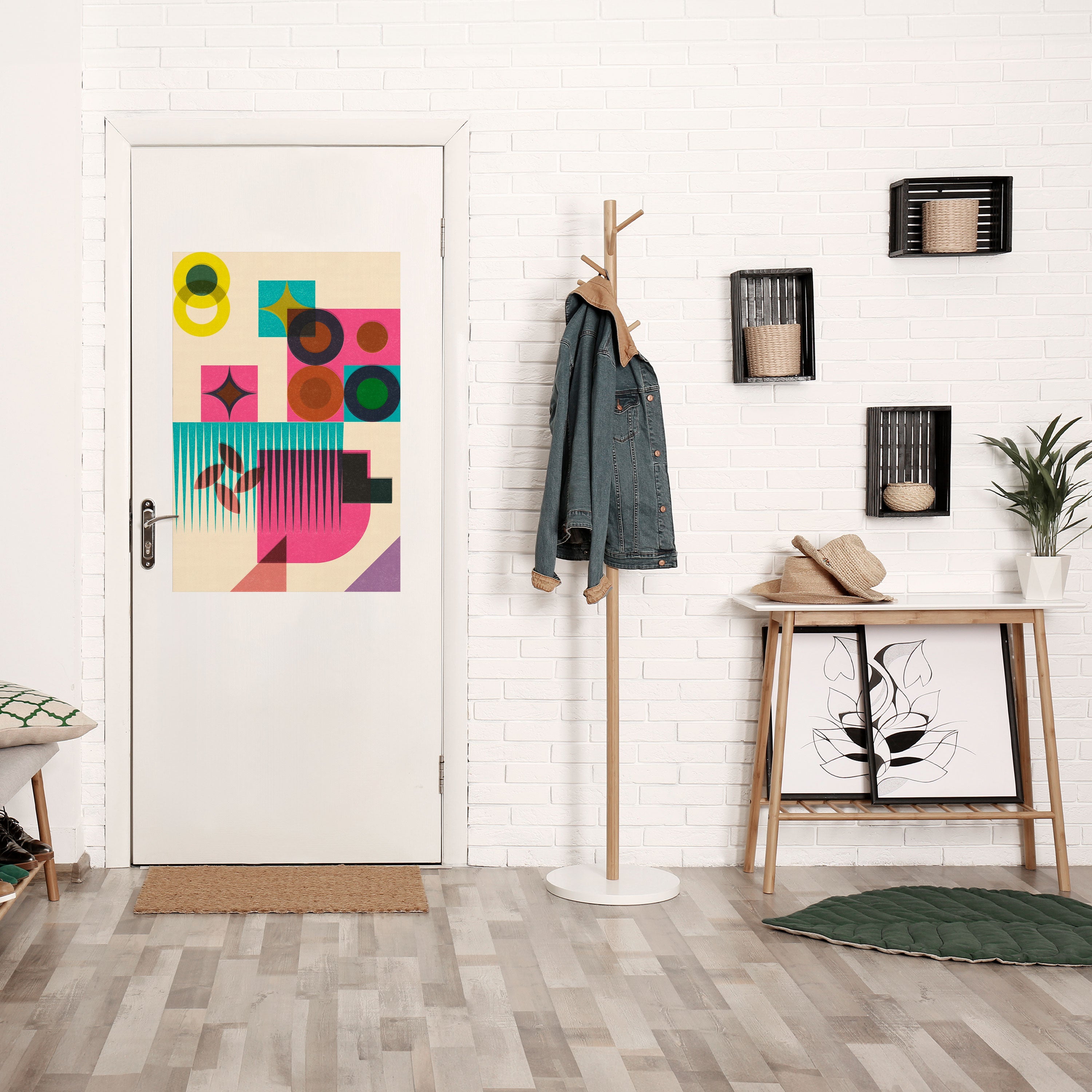 FORM VARIETY Poster Vertical Autocolante