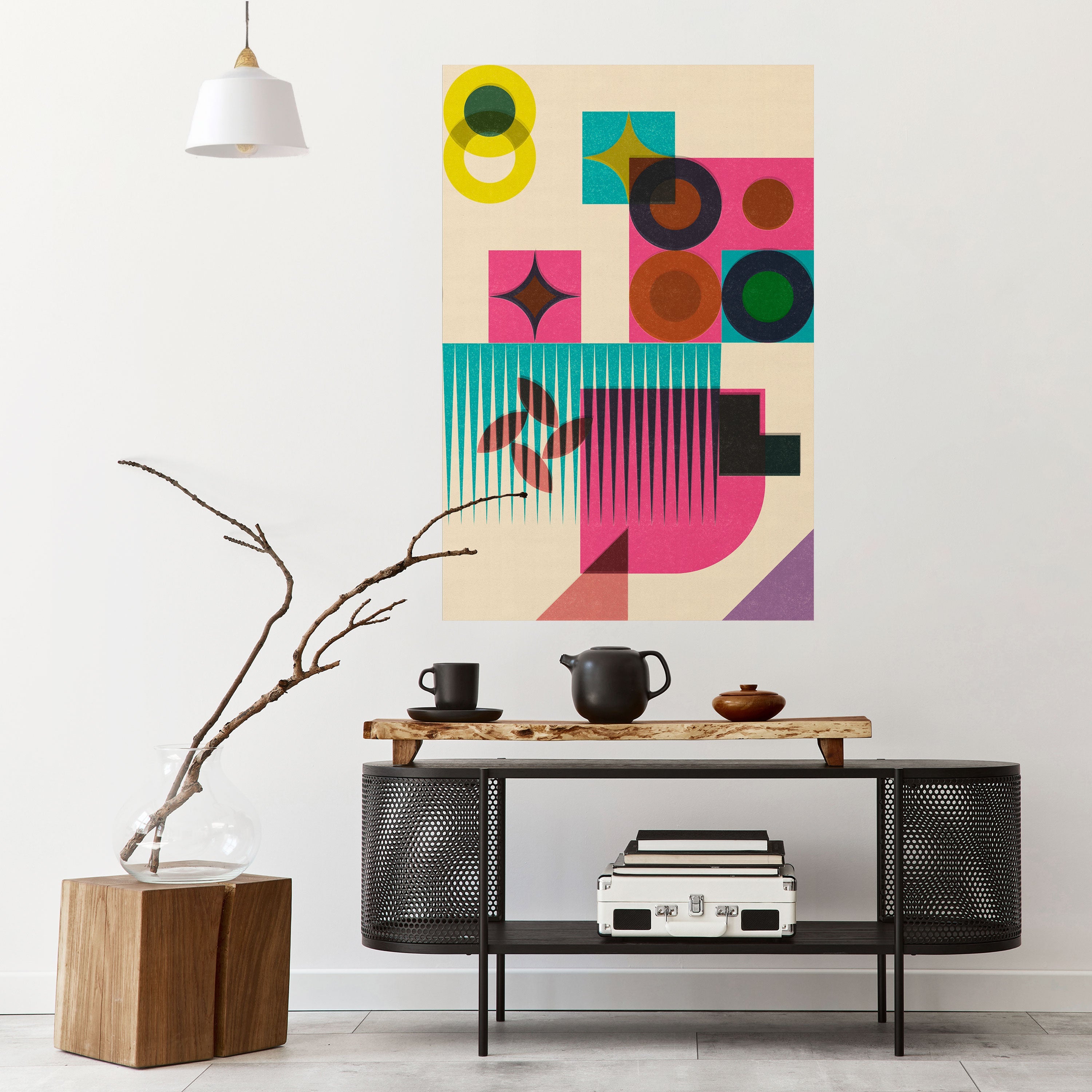 FORM VARIETY Poster Vertical Autocolante