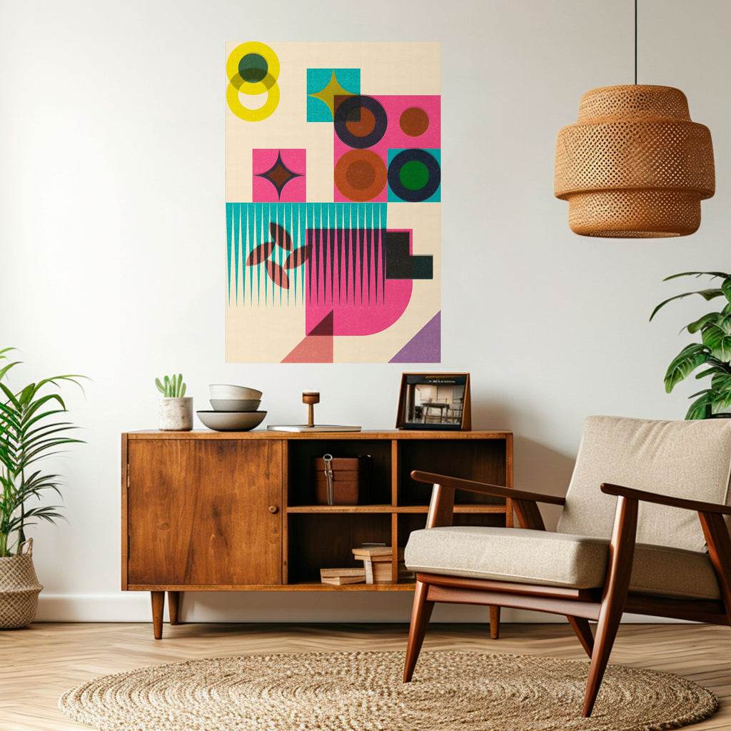 FORM VARIETY Poster Vertical Autocolante