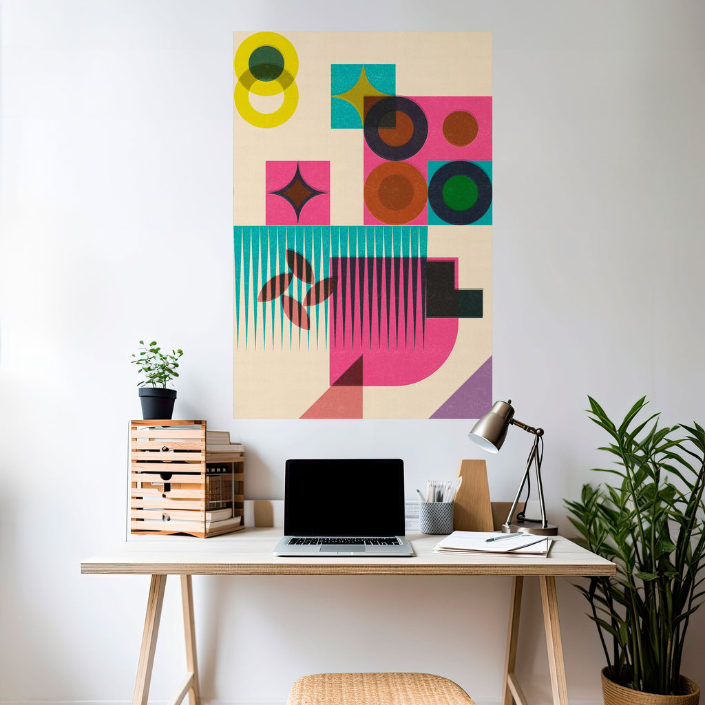 FORM VARIETY Poster Vertical Autocolante