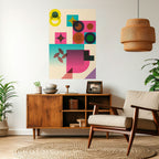 FORM VARIETY Poster Vertical Autocolante