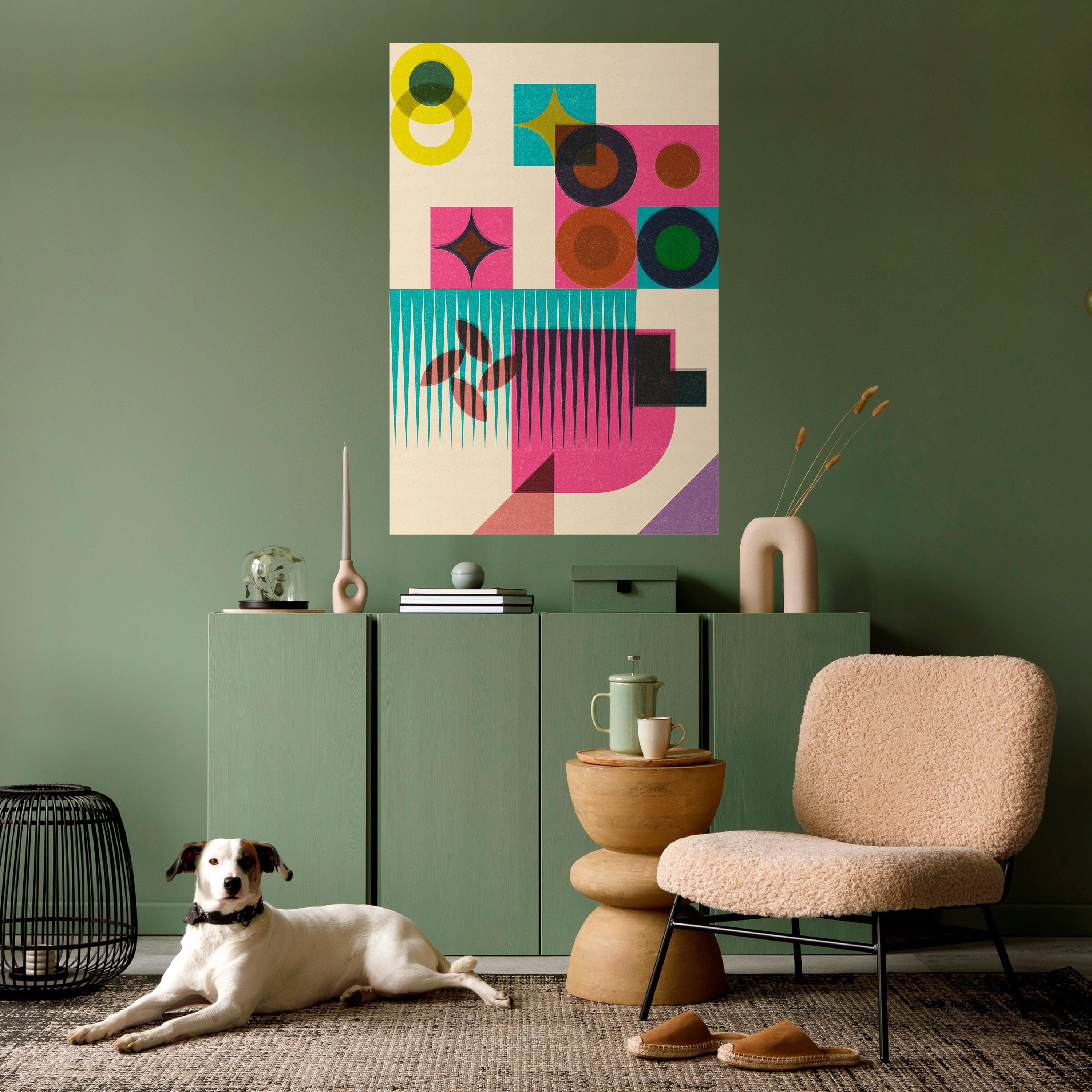 FORM VARIETY Poster Vertical Autocolante