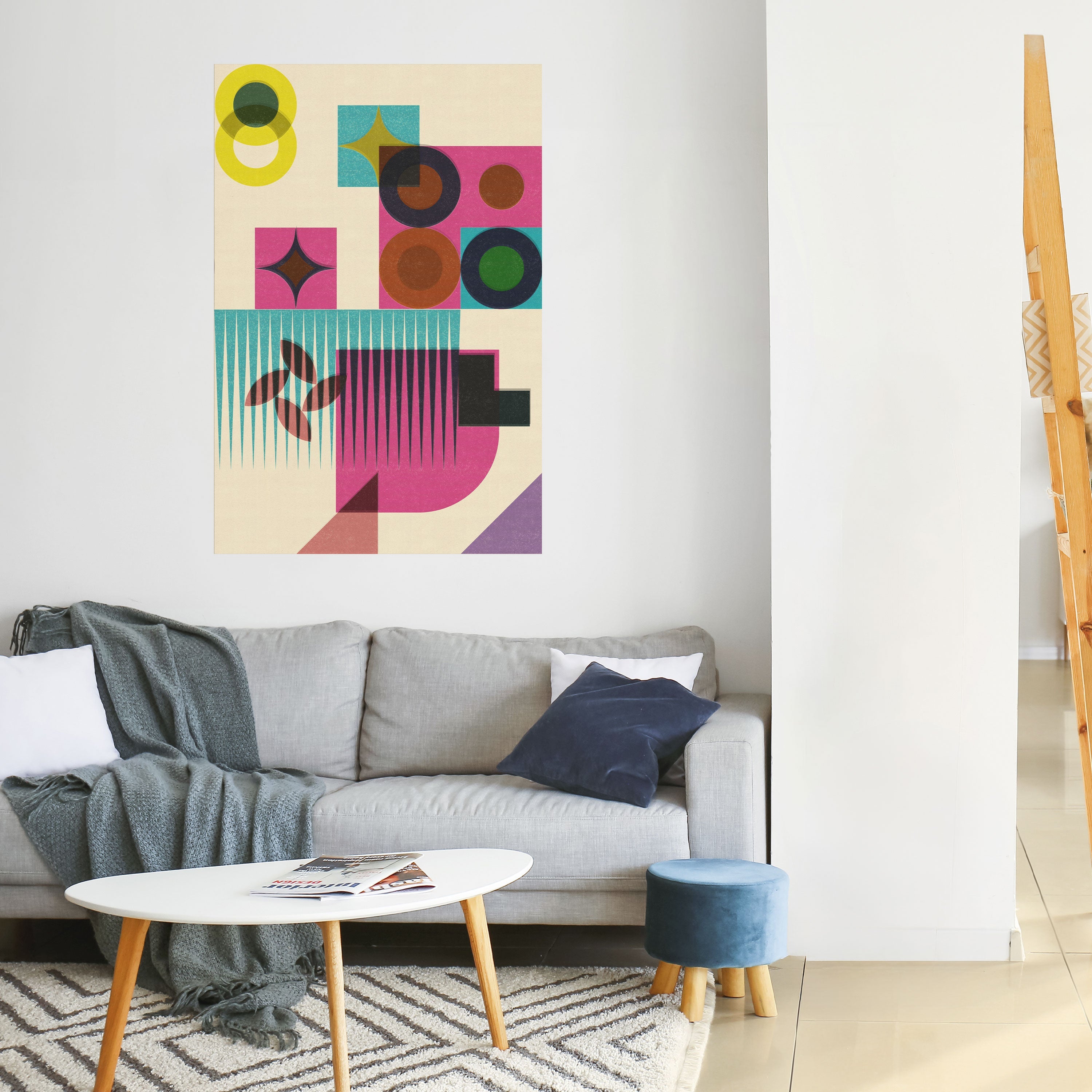 FORM VARIETY Poster Vertical Autocolante