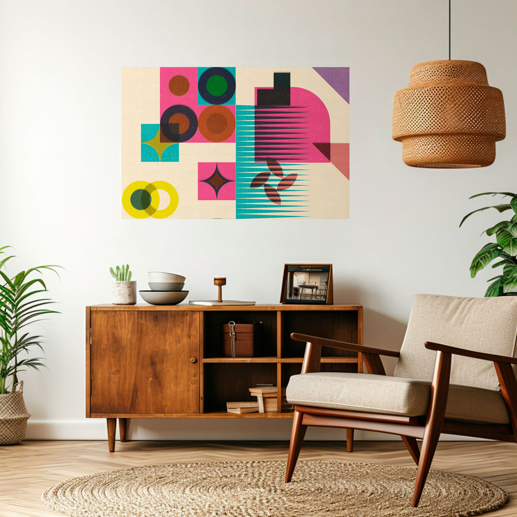 FORM VARIETY Peel and Stick Horizontal Poster