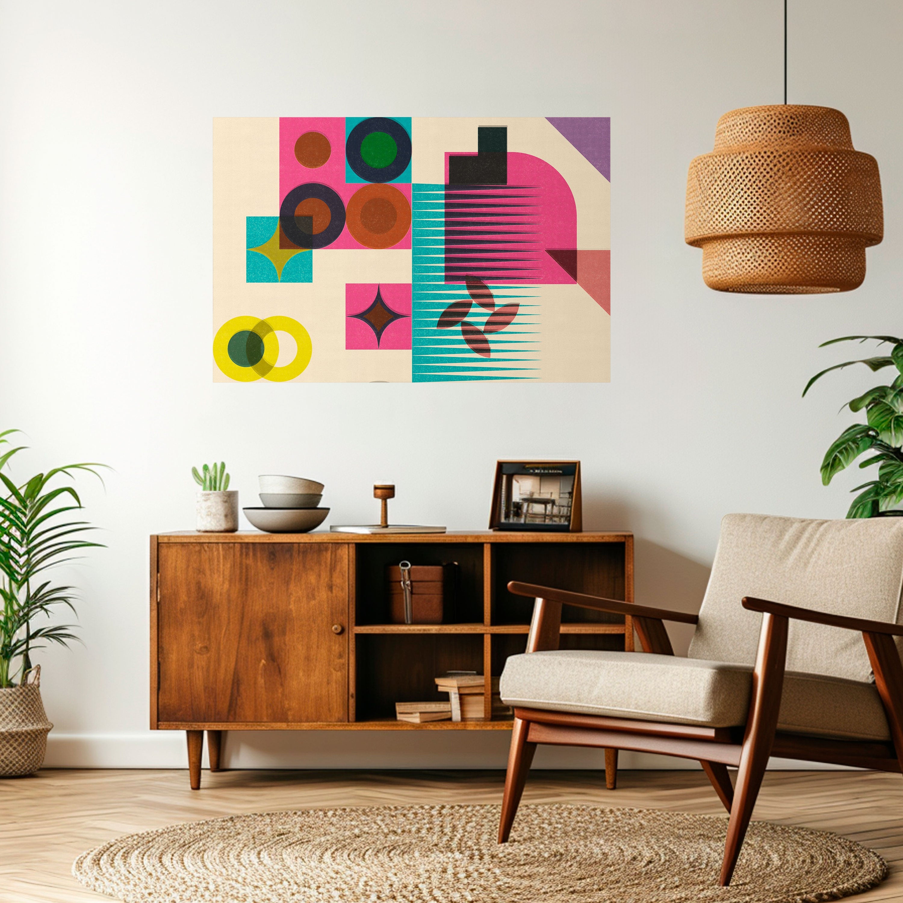 FORM VARIETY Peel and Stick Horizontal Poster