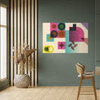 FORM VARIETY Peel and Stick Horizontal Poster