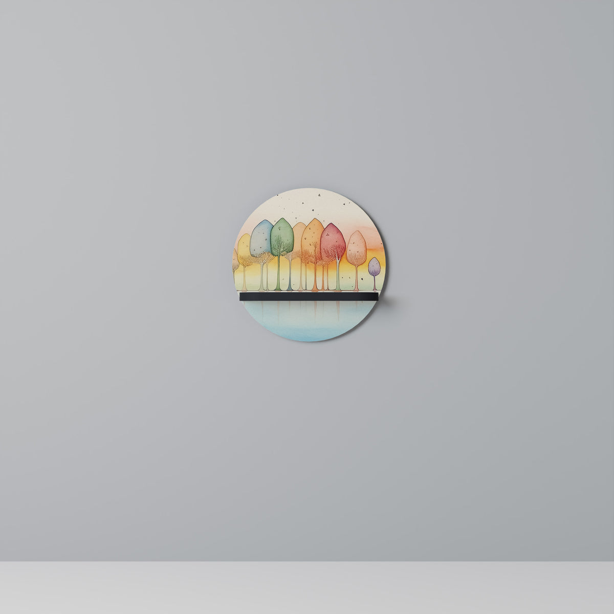 COLORFUL OASIS Prateleira Artística