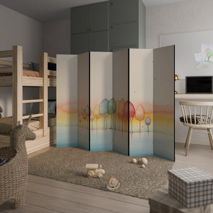 COLORFUL OASIS Biombo de 6 Painéis
