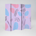 PINKY FRENZY Decorative 5-Panel Room Divider