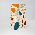 VIBRANT FRENZY Decorative 3-Panel Room Divider