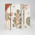 ARTISTRY AURA Biombo Decorativo de 5 Painéis