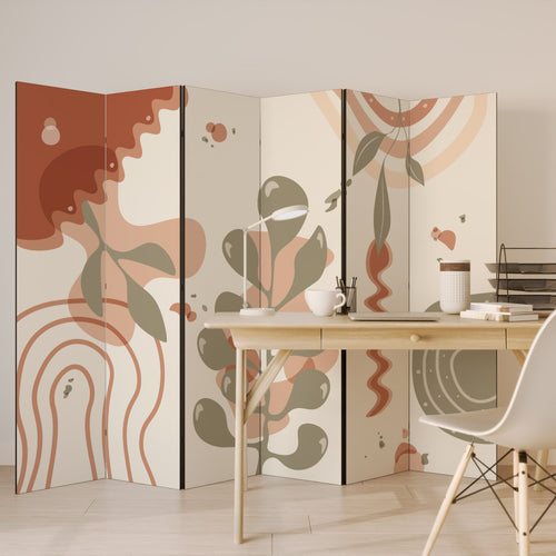 ARTISTRY AURA Decorative 6-Panel Room Divider