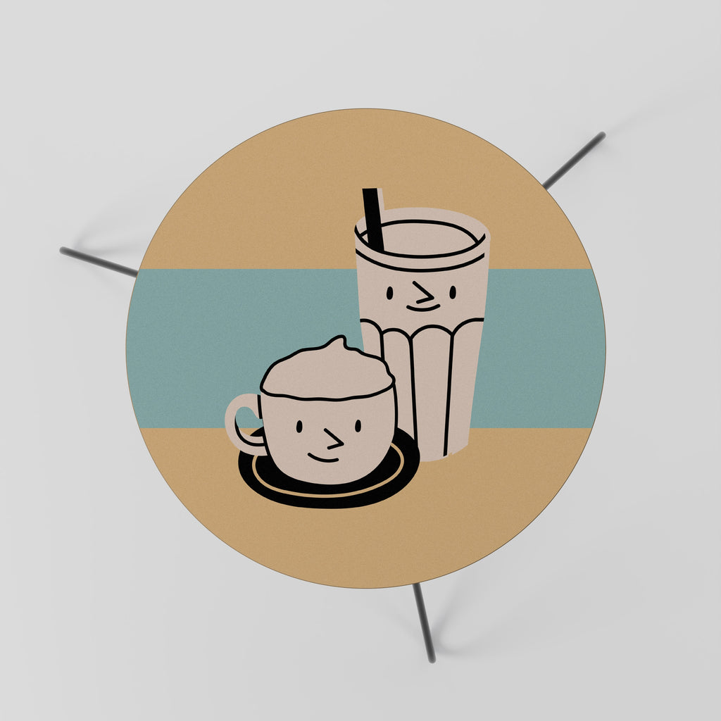 COFFEE PLEASURES Mesa de Centro 60