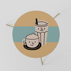 COFFEE PLEASURES Mesa de Centro 60