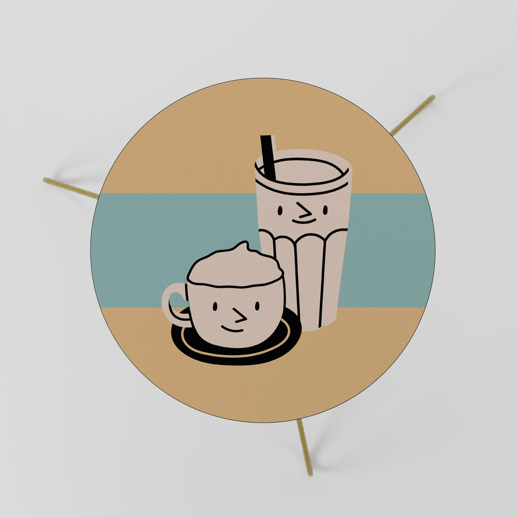 COFFEE PLEASURES Mesa de Centro 60