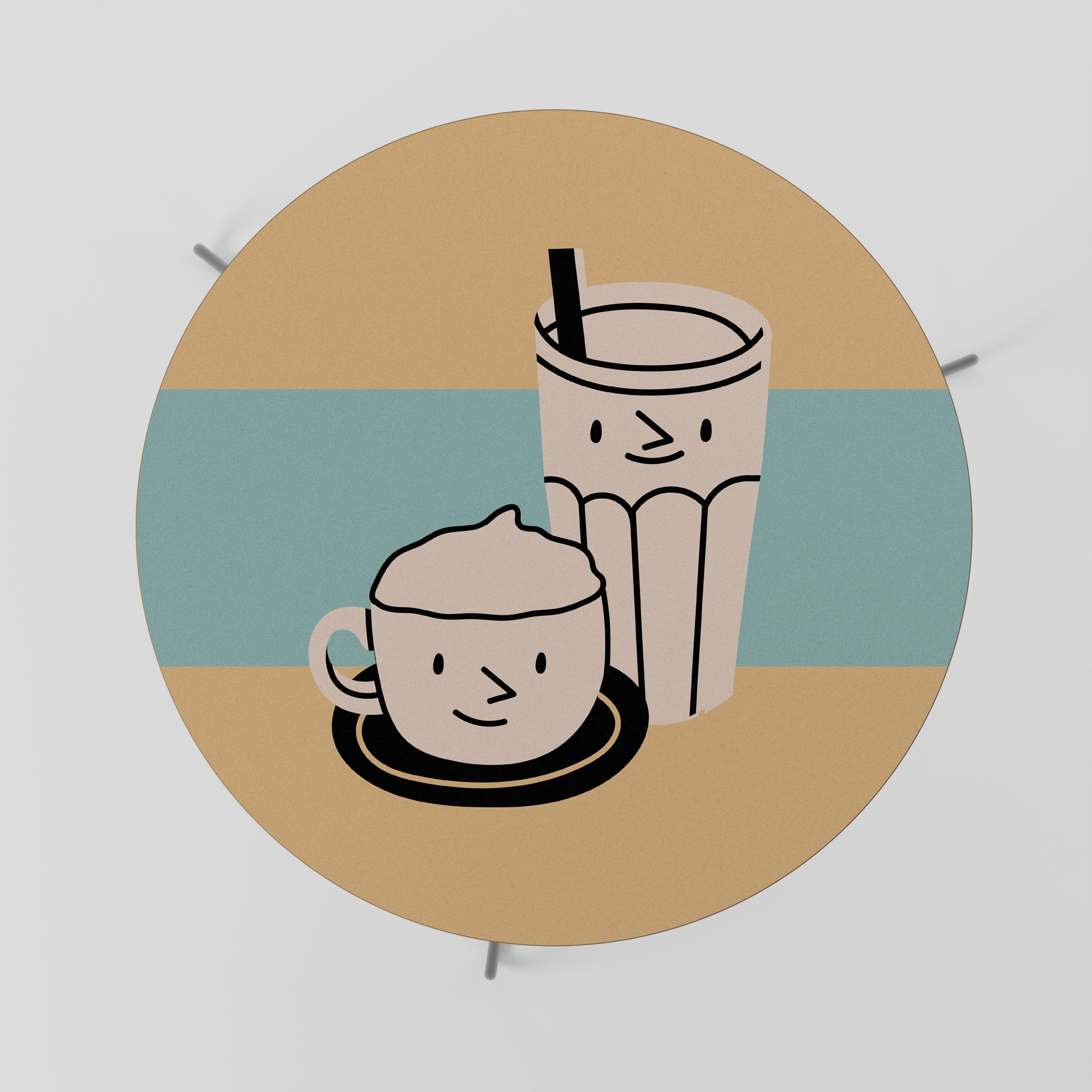 COFFEE PLEASURES Mesa de Centro 69