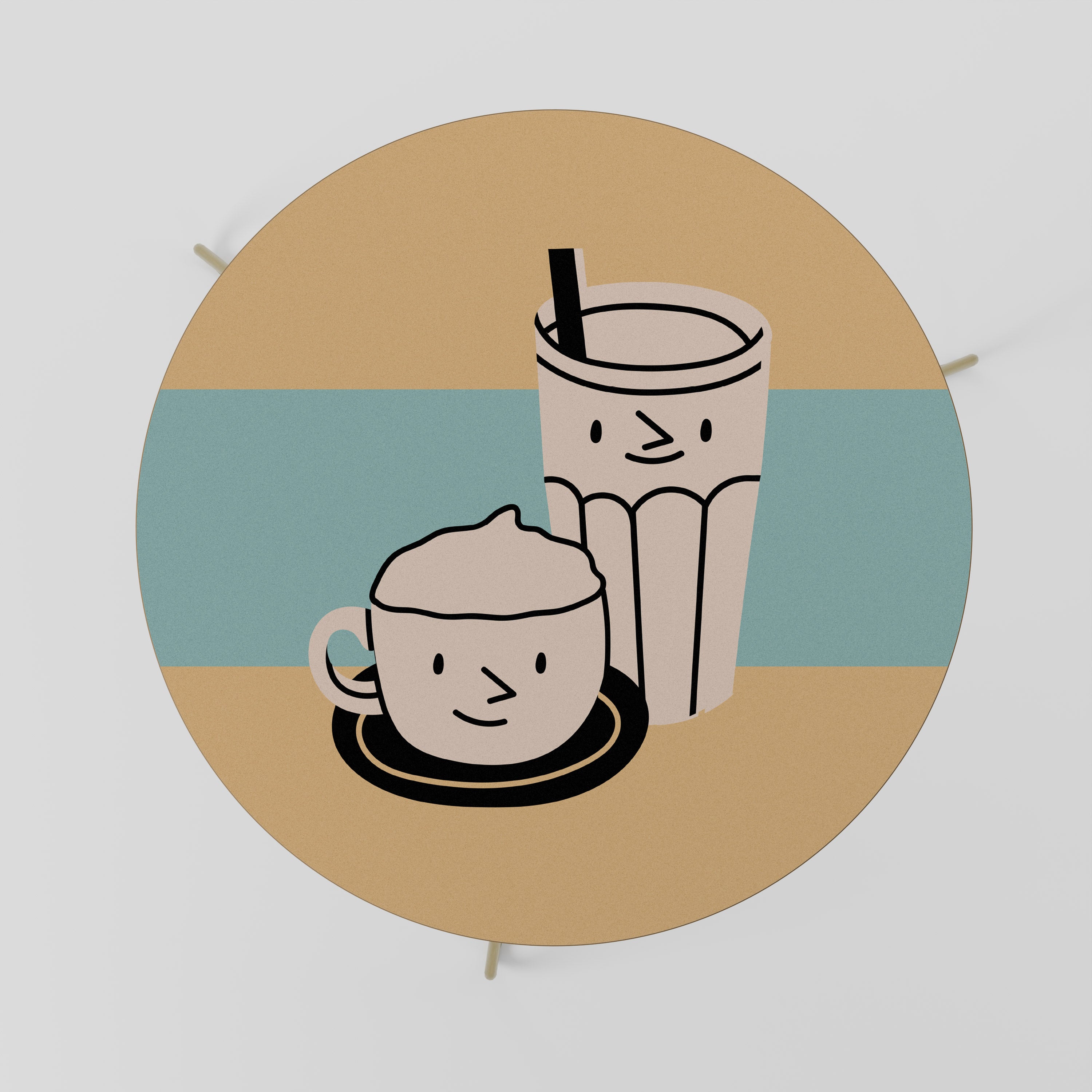 COFFEE PLEASURES Mesa de Centro 69