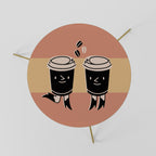 JOYFUL COFFEE Mesa de Centro 60