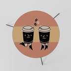 JOYFUL COFFEE Mesa de Centro 60