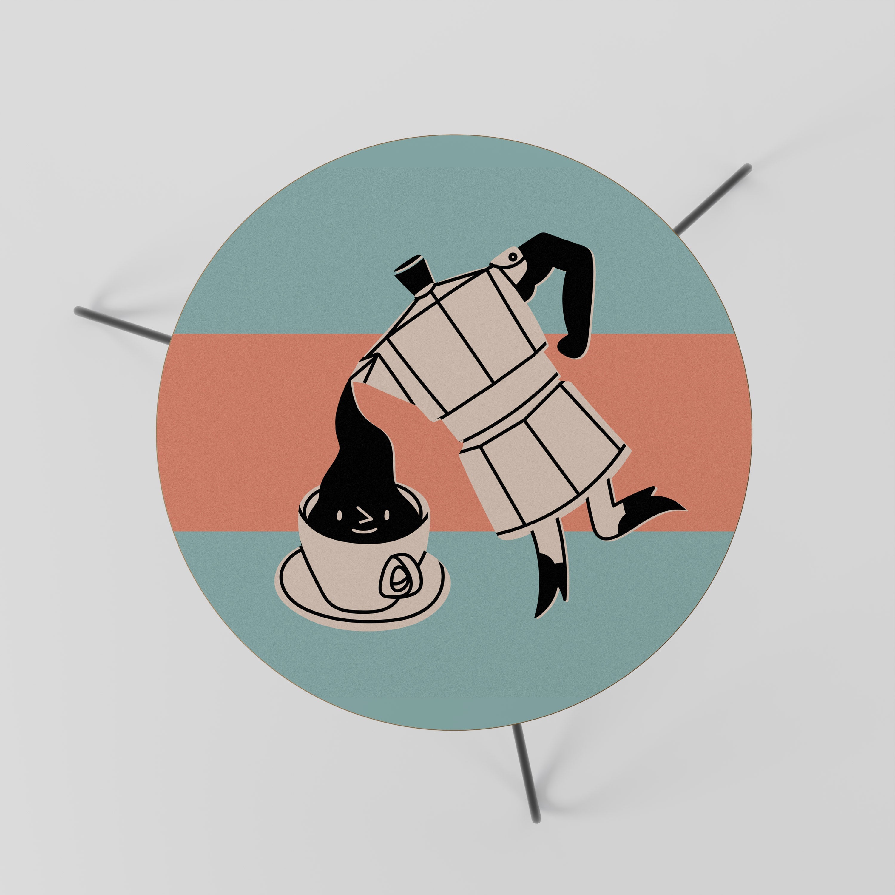 POWER ESPRESSO Mesa de Centro 60