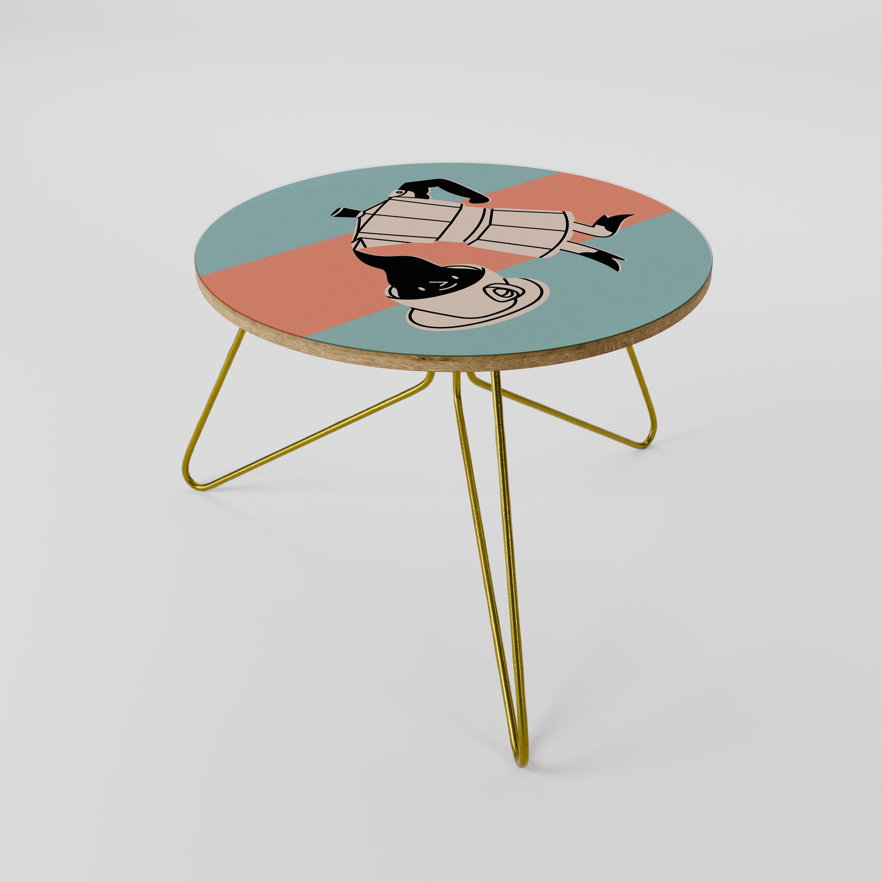 POWER ESPRESSO Mesa de Centro 60