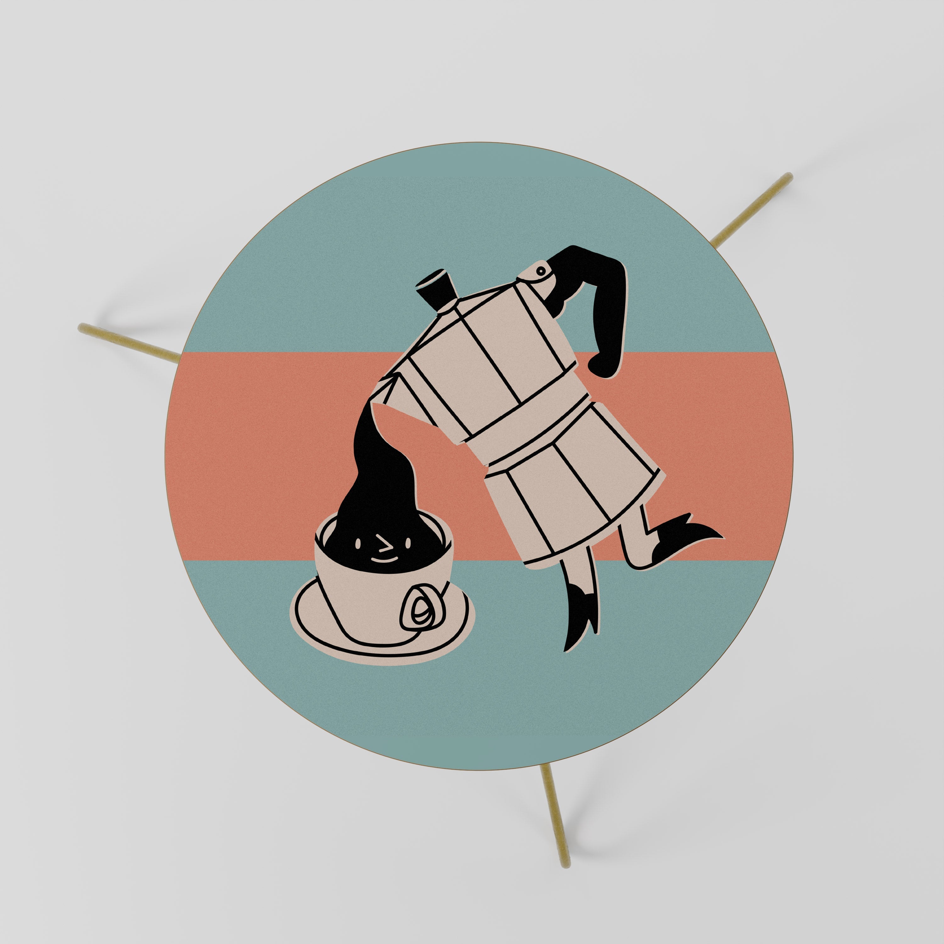 POWER ESPRESSO Mesa de Centro 60