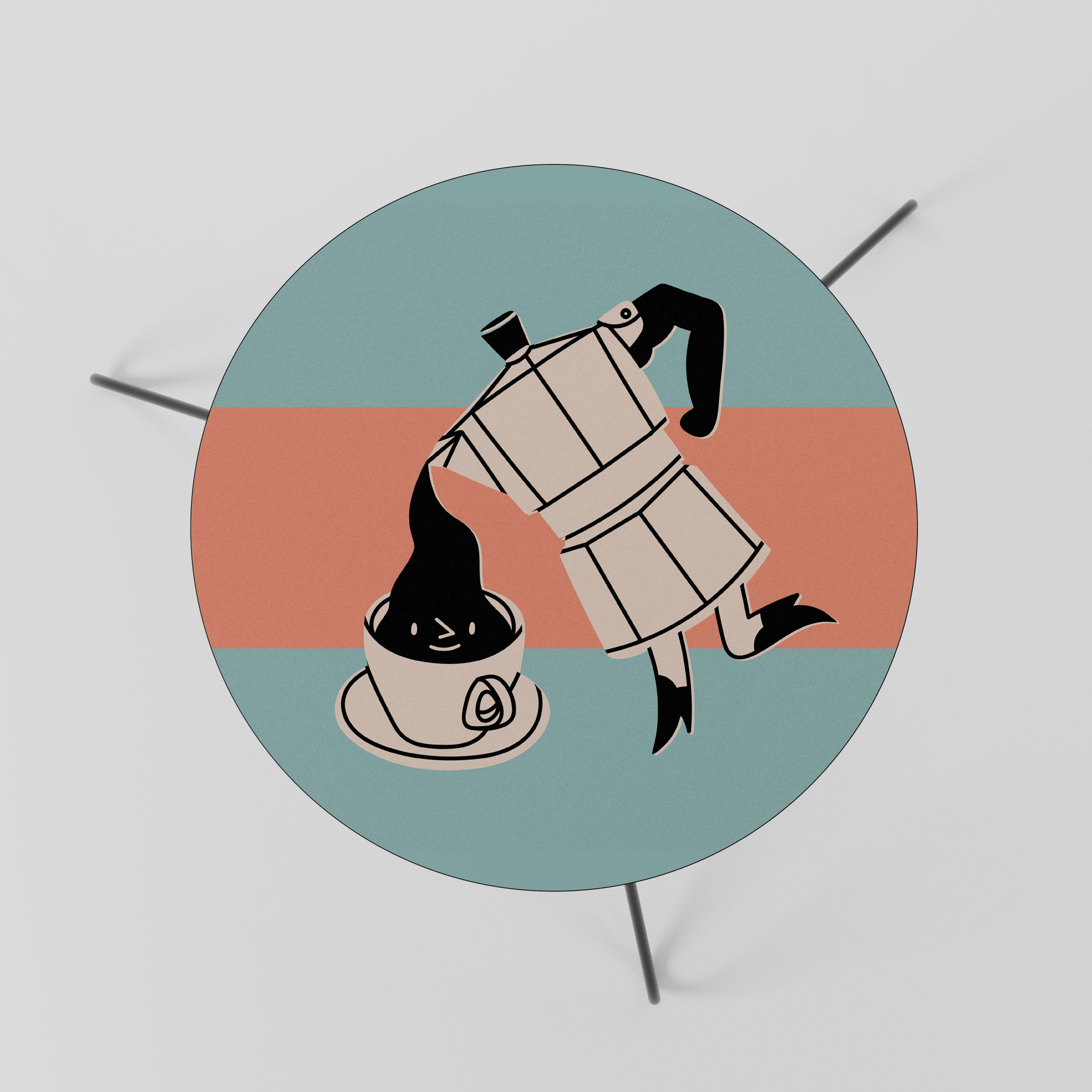 POWER ESPRESSO Mesa de Centro 60