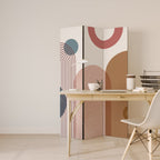 SHAPESCAPE LEAP Biombo Decorativo de 3 Painéis