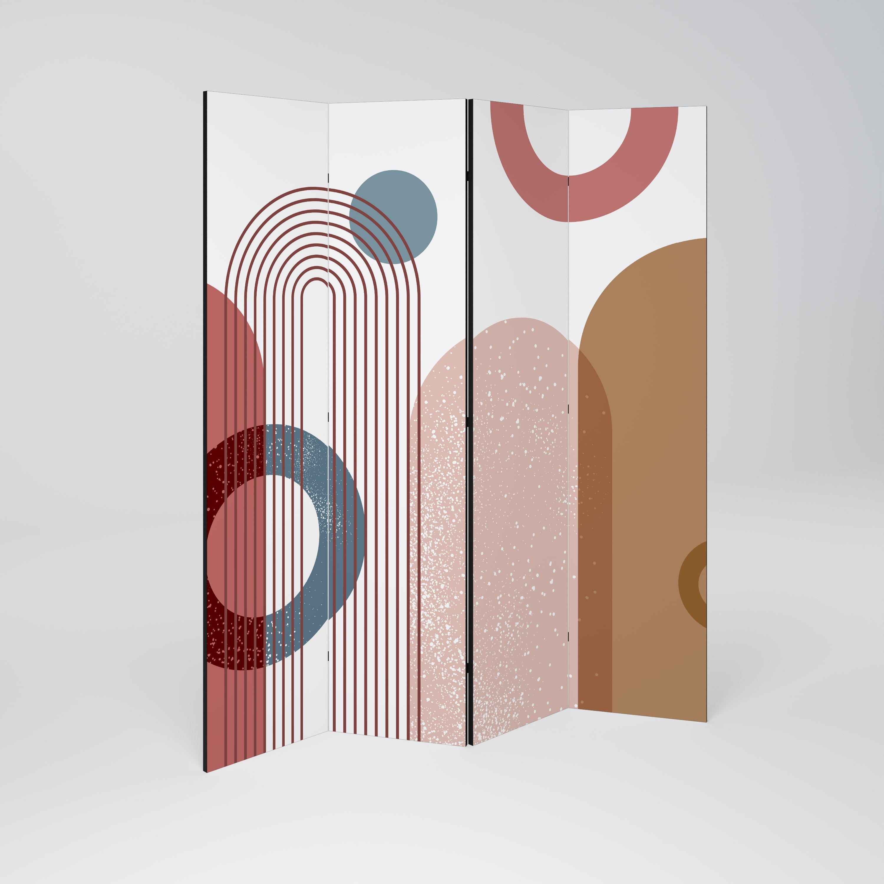 SHAPESCAPE LEAP Biombo Decorativo de 4 Painéis