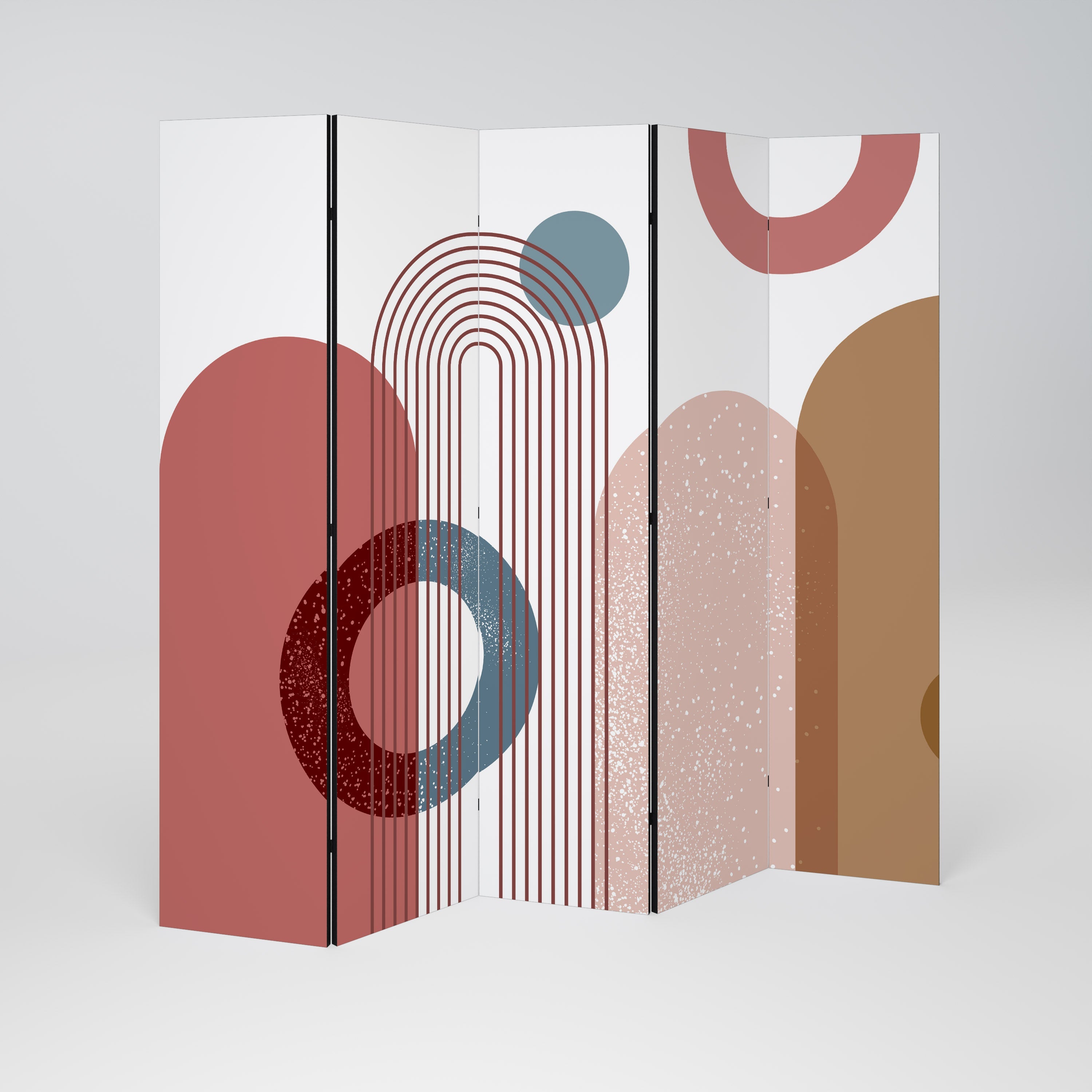 SHAPESCAPE LEAP Biombo Decorativo de 5 Painéis