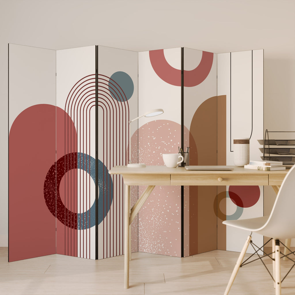 SHAPESCAPE LEAP Decorative 6-Panel Room Divider