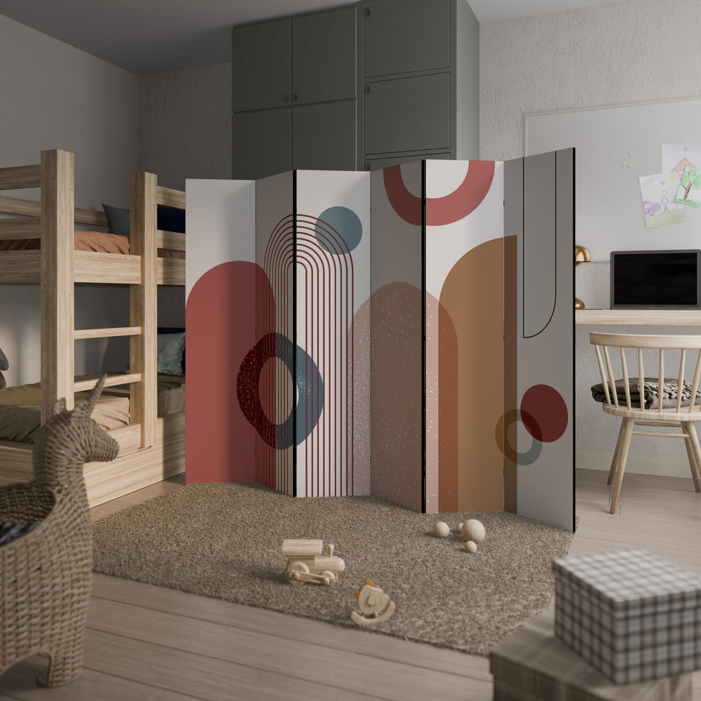 SHAPESCAPE LEAP Decorative 6-Panel Room Divider